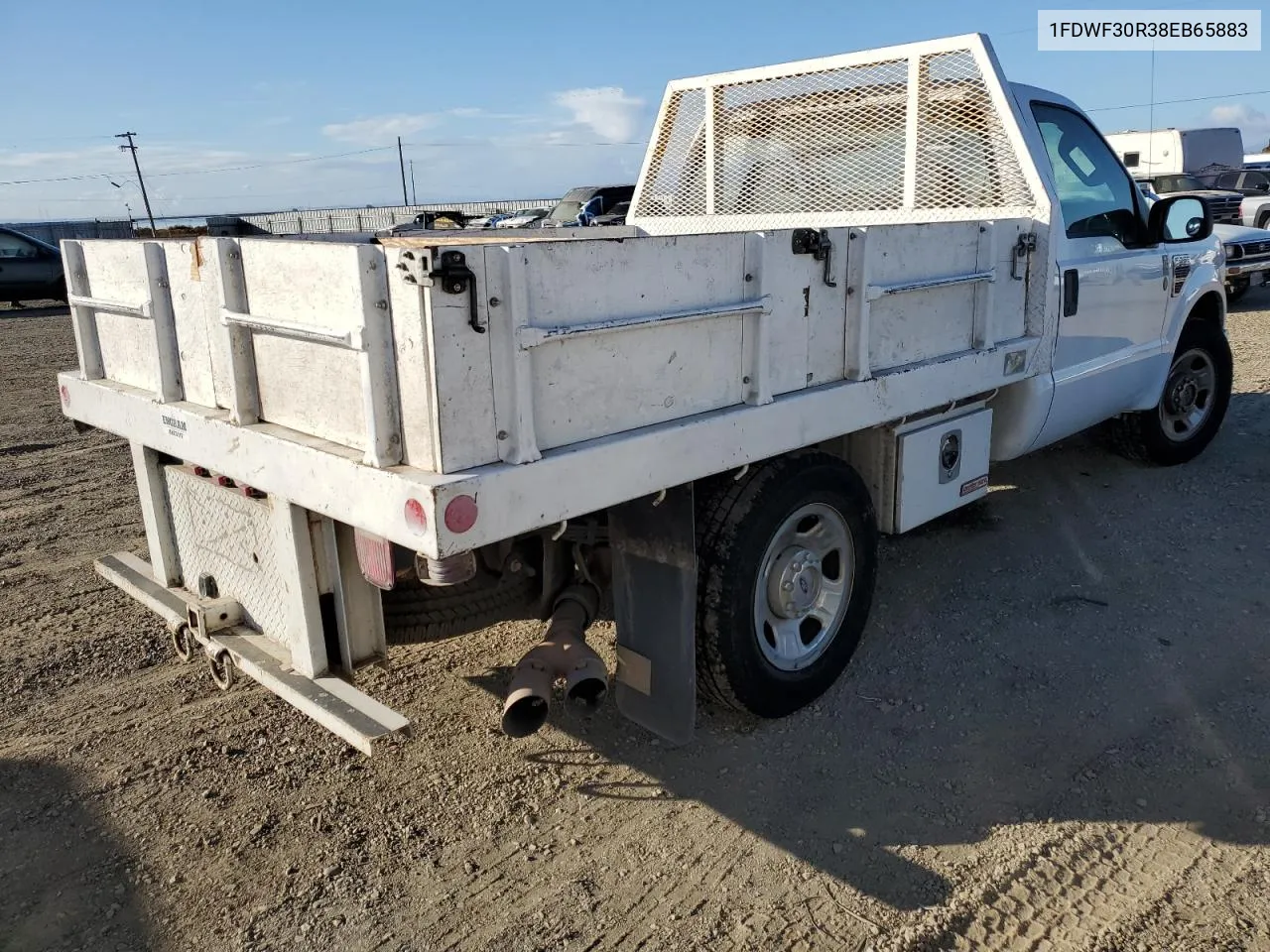 2008 Ford F350 Srw Super Duty VIN: 1FDWF30R38EB65883 Lot: 77698864