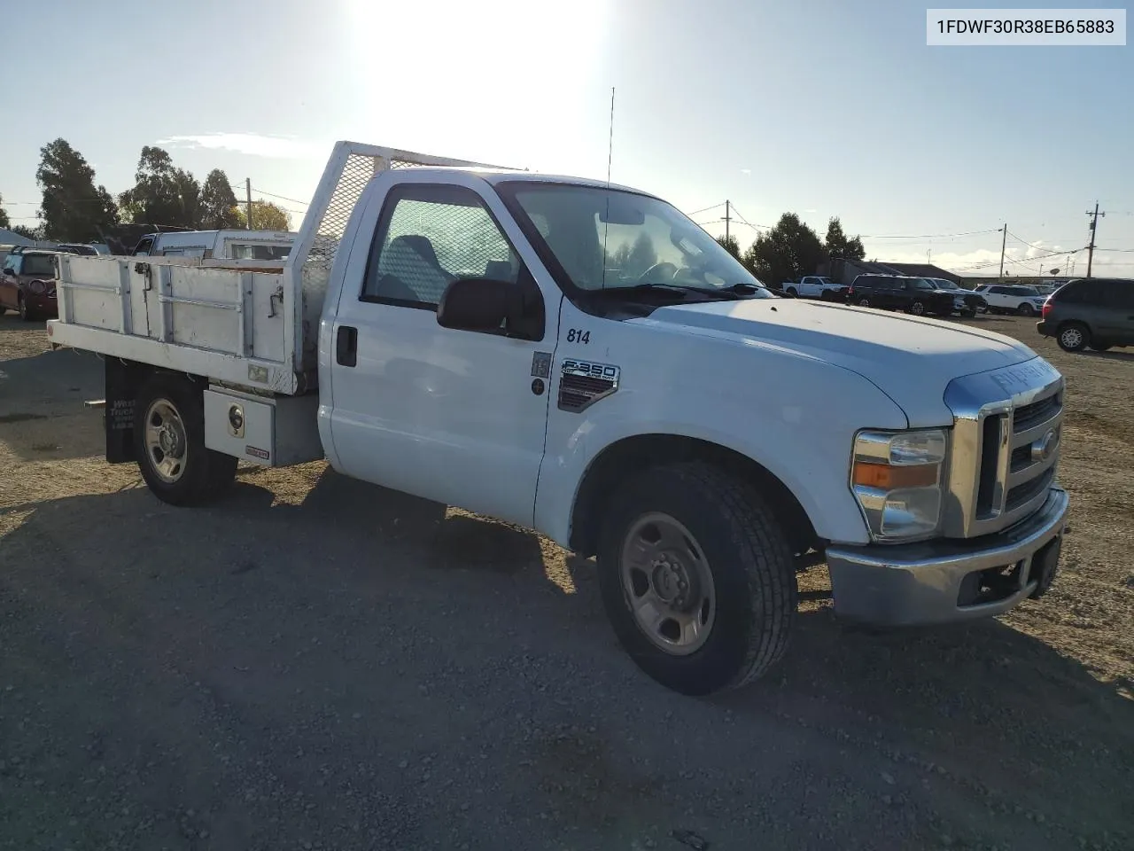 2008 Ford F350 Srw Super Duty VIN: 1FDWF30R38EB65883 Lot: 77698864