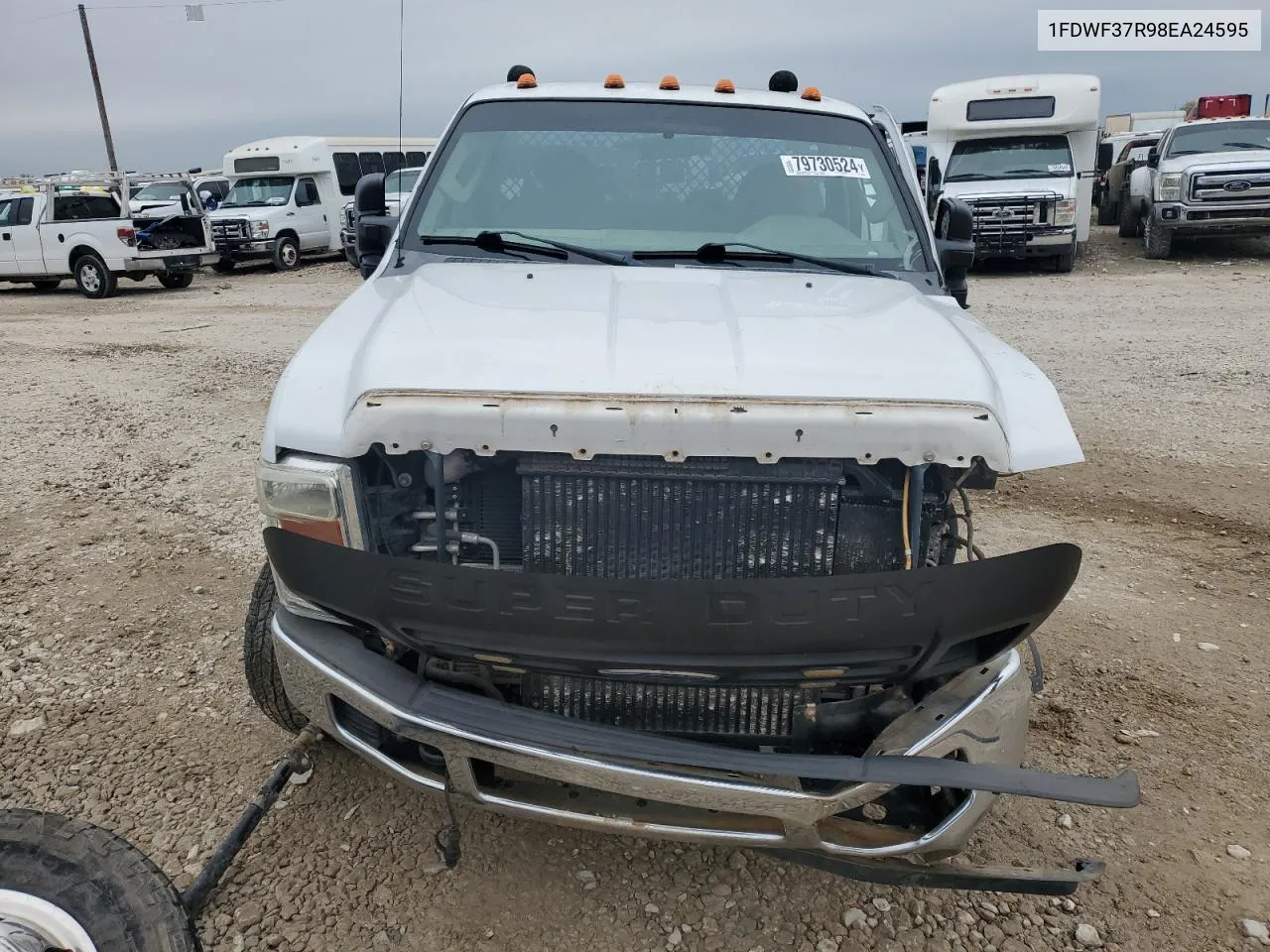 2008 Ford F350 Super Duty VIN: 1FDWF37R98EA24595 Lot: 79730524