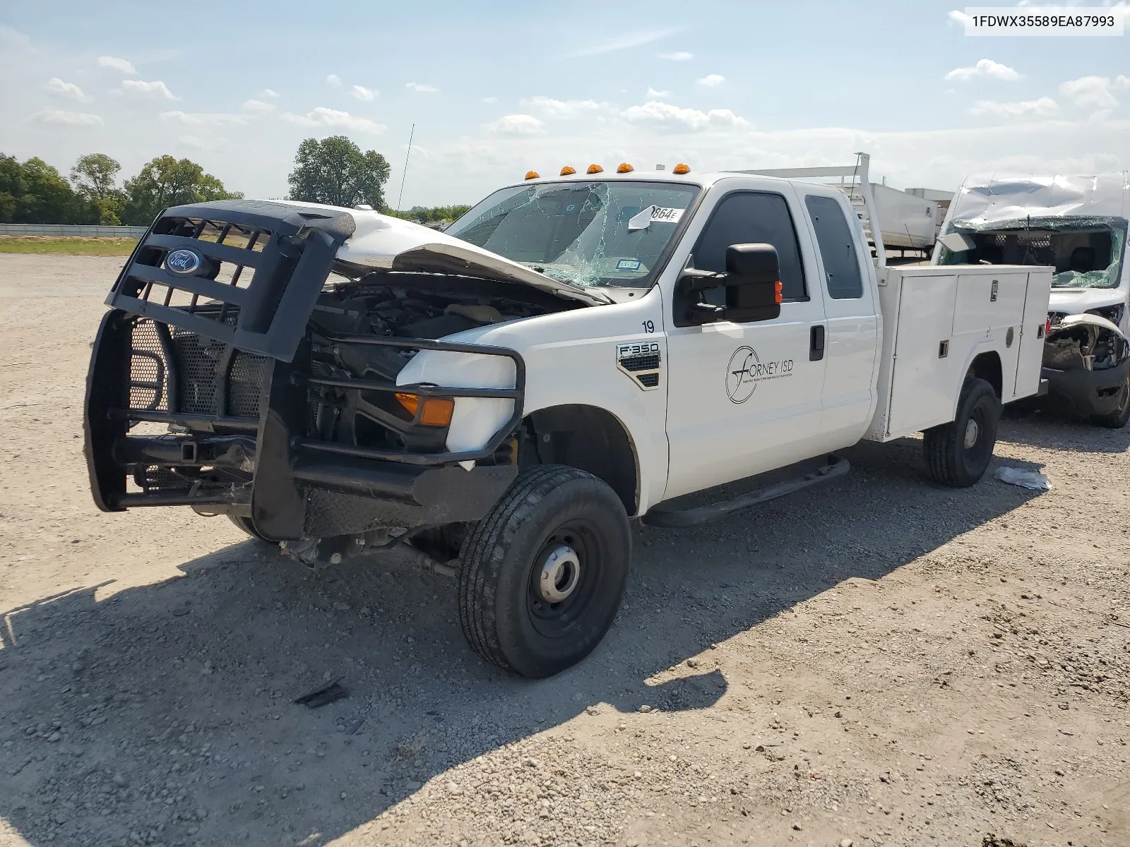 2009 Ford F350 Super Duty VIN: 1FDWX35589EA87993 Lot: 68519864