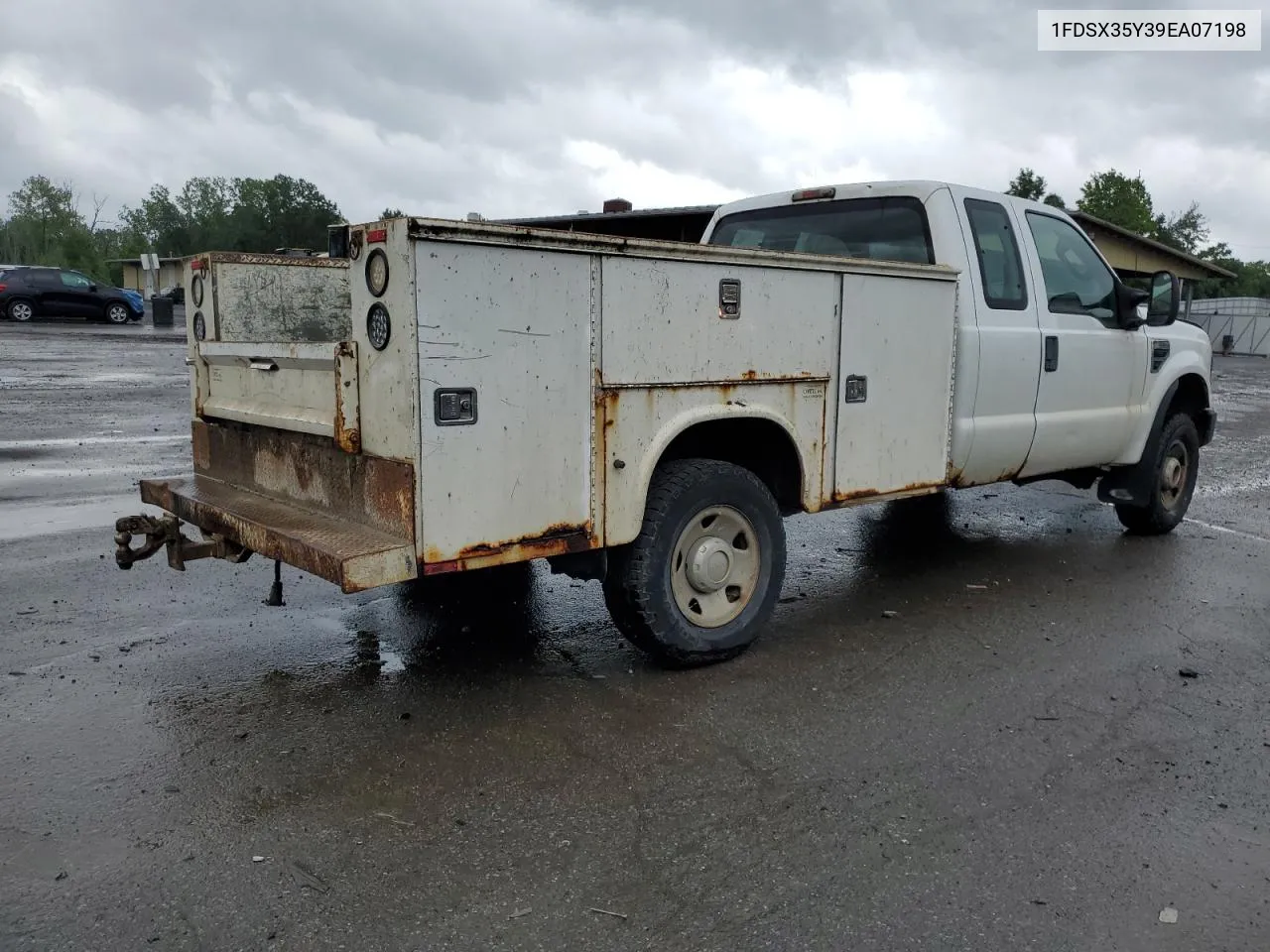 2009 Ford F350 Super Duty VIN: 1FDSX35Y39EA07198 Lot: 68642174