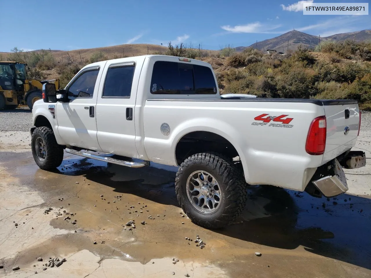 2009 Ford F350 Super Duty VIN: 1FTWW31R49EA89871 Lot: 71612654