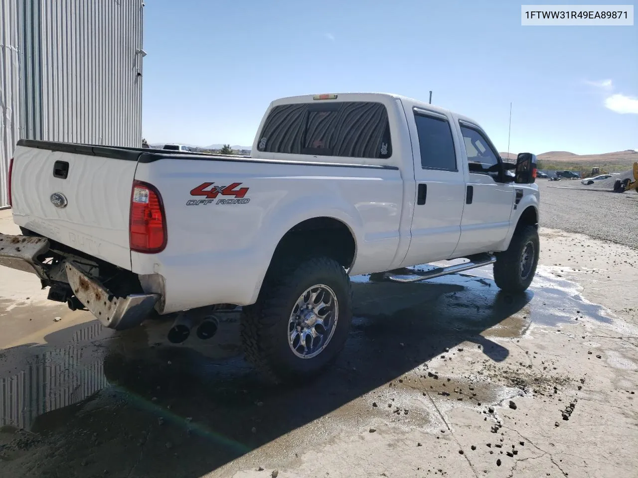 2009 Ford F350 Super Duty VIN: 1FTWW31R49EA89871 Lot: 71612654