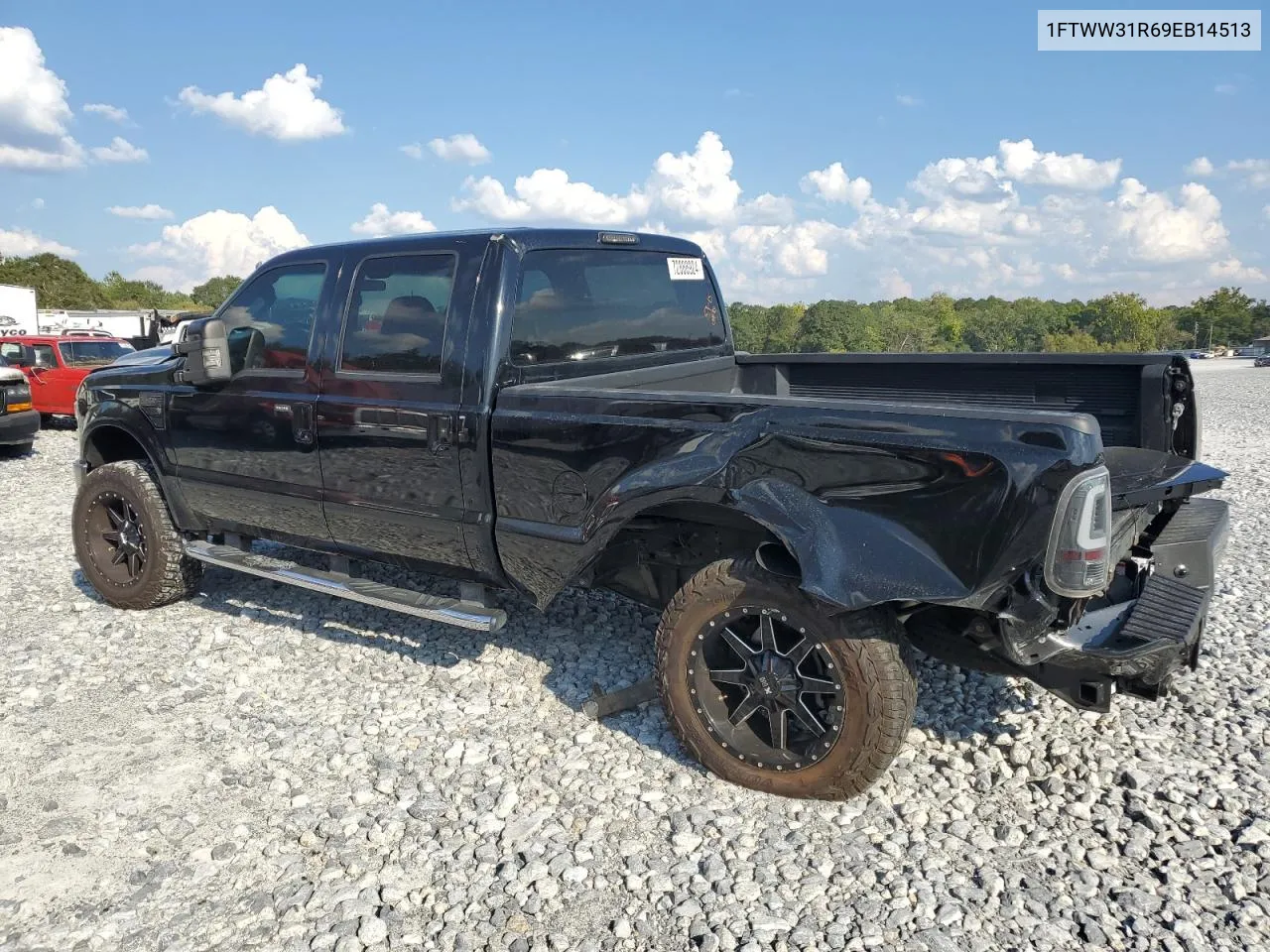 2009 Ford F350 Super Duty VIN: 1FTWW31R69EB14513 Lot: 72888924