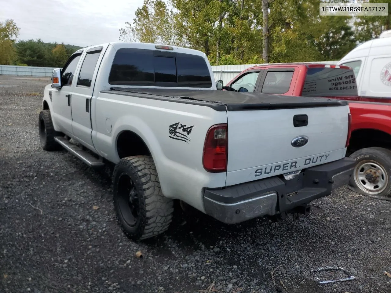 2009 Ford F350 Super Duty VIN: 1FTWW31R59EA57172 Lot: 73236324