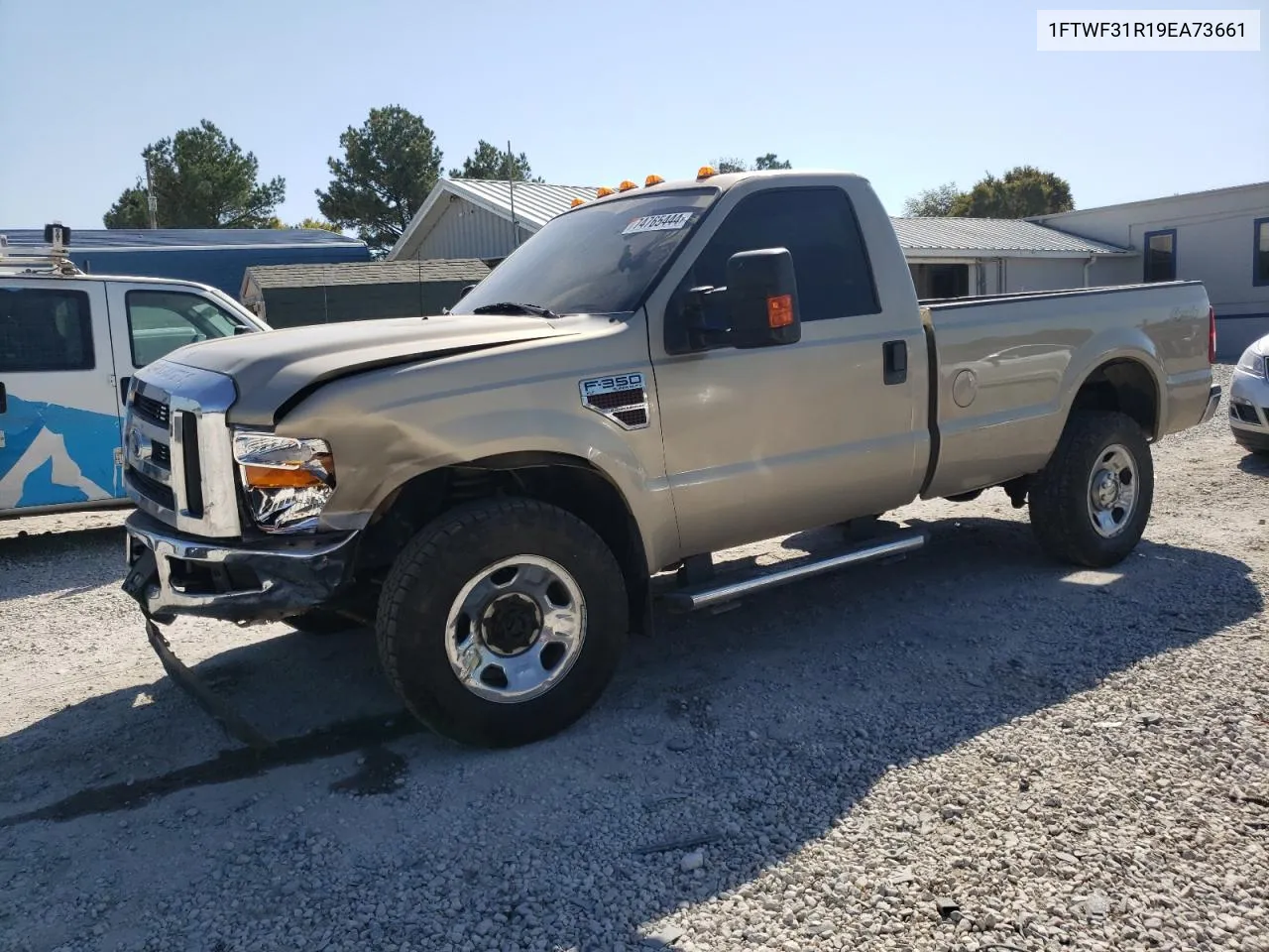 2009 Ford F350 Super Duty VIN: 1FTWF31R19EA73661 Lot: 74765444