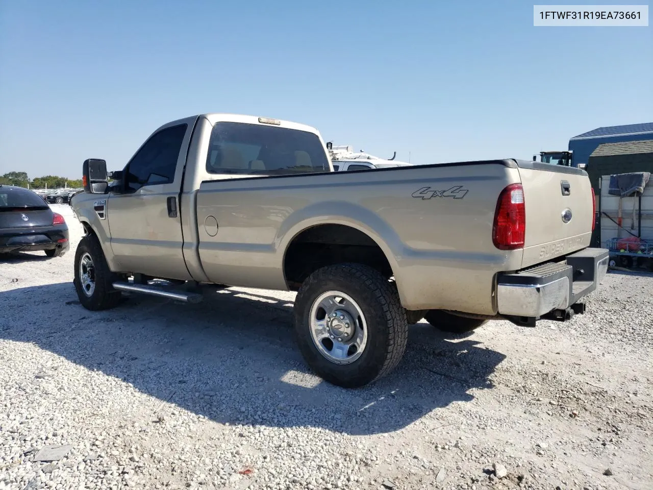 2009 Ford F350 Super Duty VIN: 1FTWF31R19EA73661 Lot: 74765444