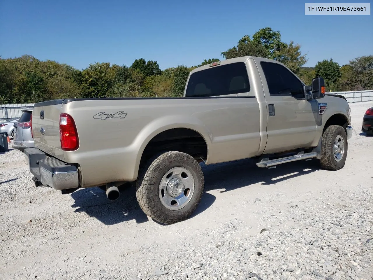 2009 Ford F350 Super Duty VIN: 1FTWF31R19EA73661 Lot: 74765444