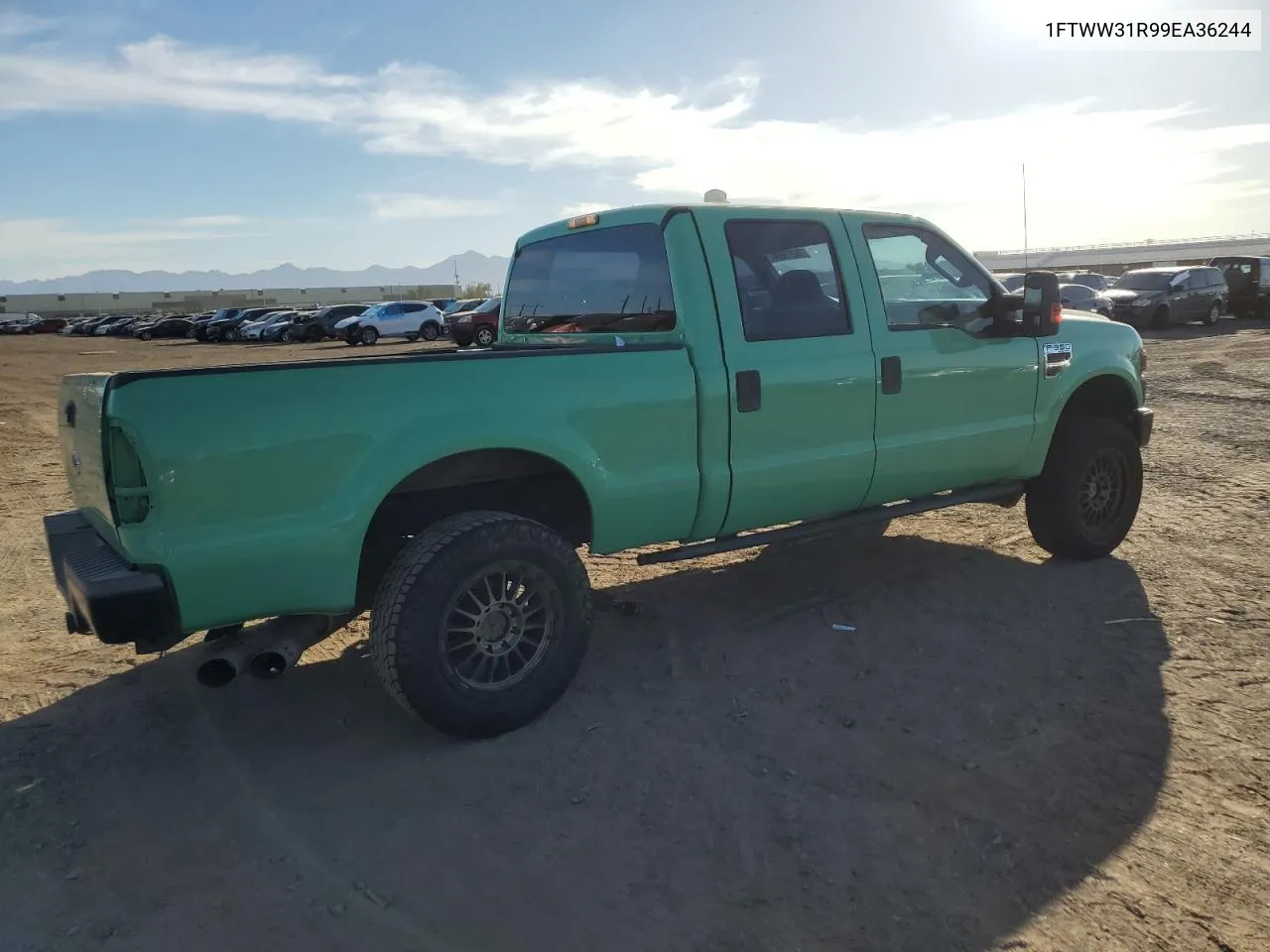 2009 Ford F350 Super Duty VIN: 1FTWW31R99EA36244 Lot: 75275564