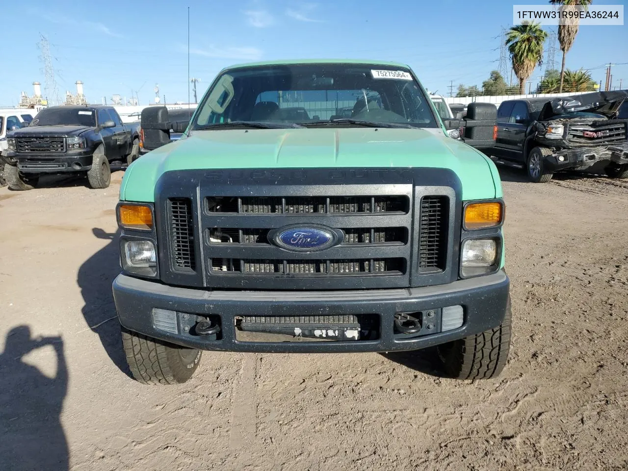 2009 Ford F350 Super Duty VIN: 1FTWW31R99EA36244 Lot: 75275564