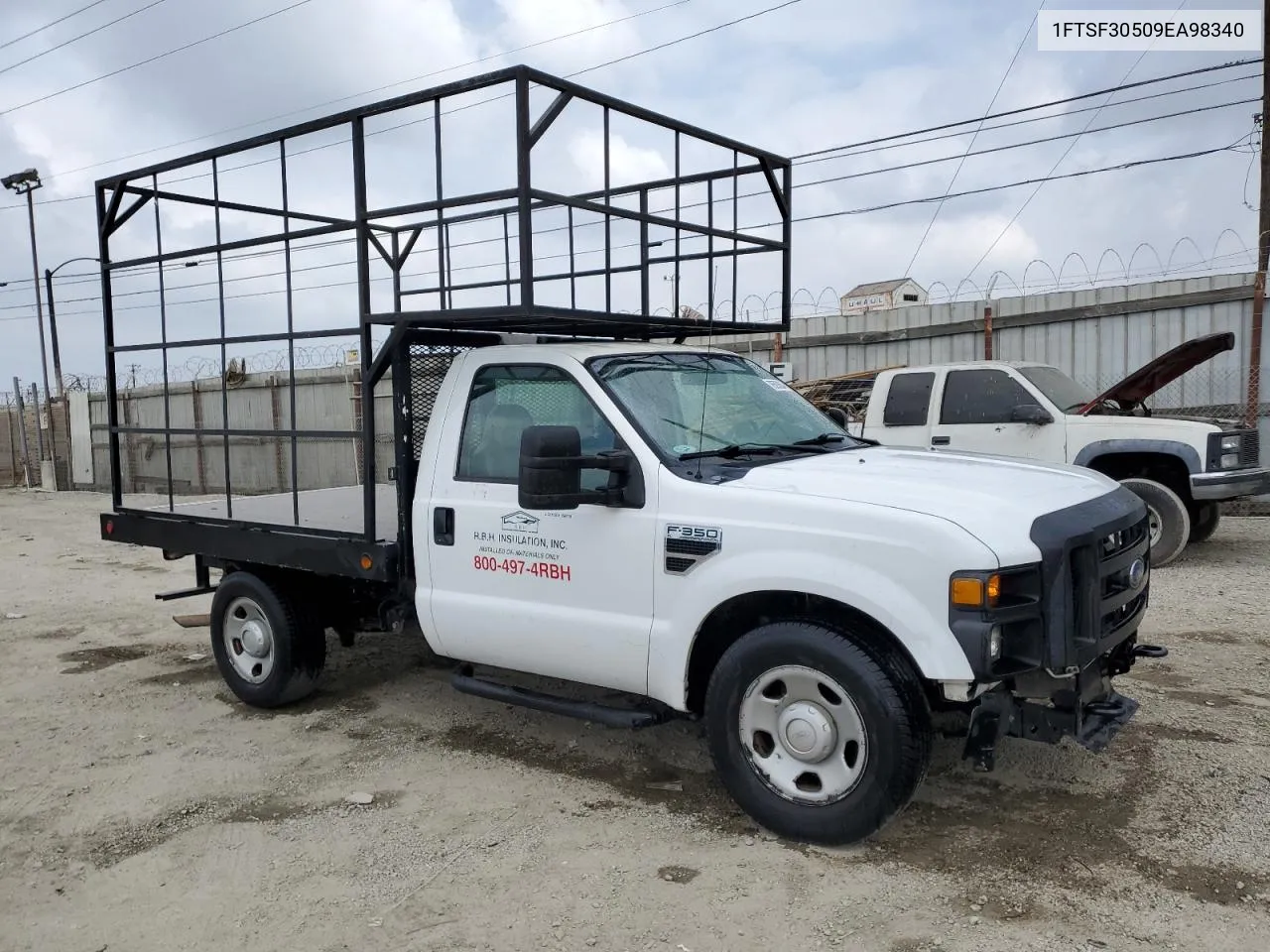 2009 Ford F350 Super Duty VIN: 1FTSF30509EA98340 Lot: 76563684