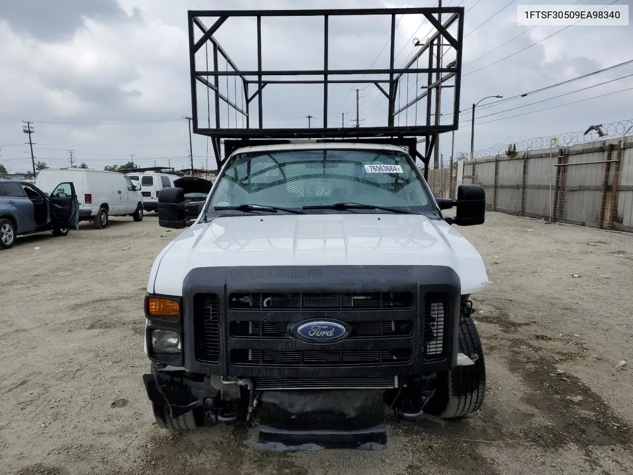 2009 Ford F350 Super Duty VIN: 1FTSF30509EA98340 Lot: 76563684