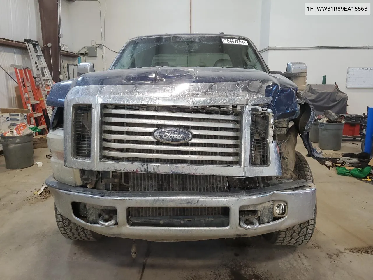 2009 Ford F350 Super Duty VIN: 1FTWW31R89EA15563 Lot: 78467254