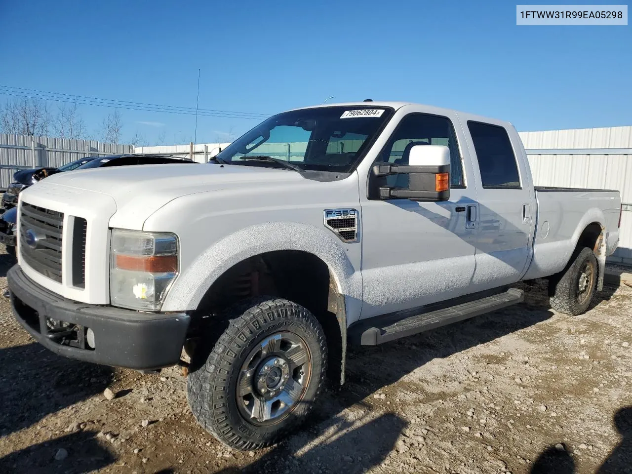 2009 Ford F350 Super Duty VIN: 1FTWW31R99EA05298 Lot: 79062804