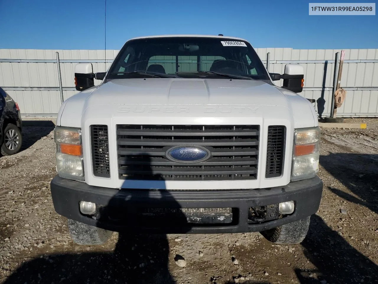 2009 Ford F350 Super Duty VIN: 1FTWW31R99EA05298 Lot: 79062804