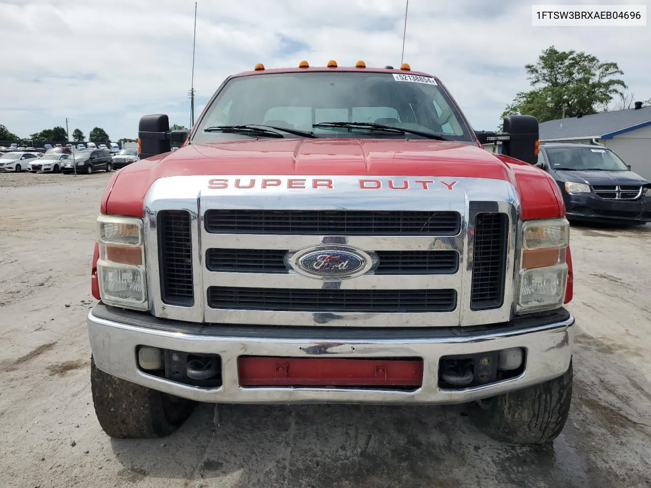 2010 Ford F350 Super Duty VIN: 1FTSW3BRXAEB04696 Lot: 52138854