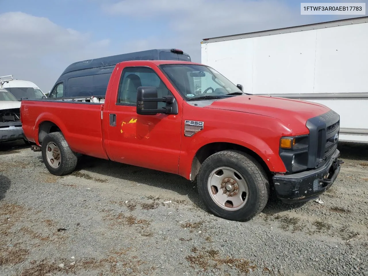 2010 Ford F350 Super Duty VIN: 1FTWF3AR0AEB17783 Lot: 59580214