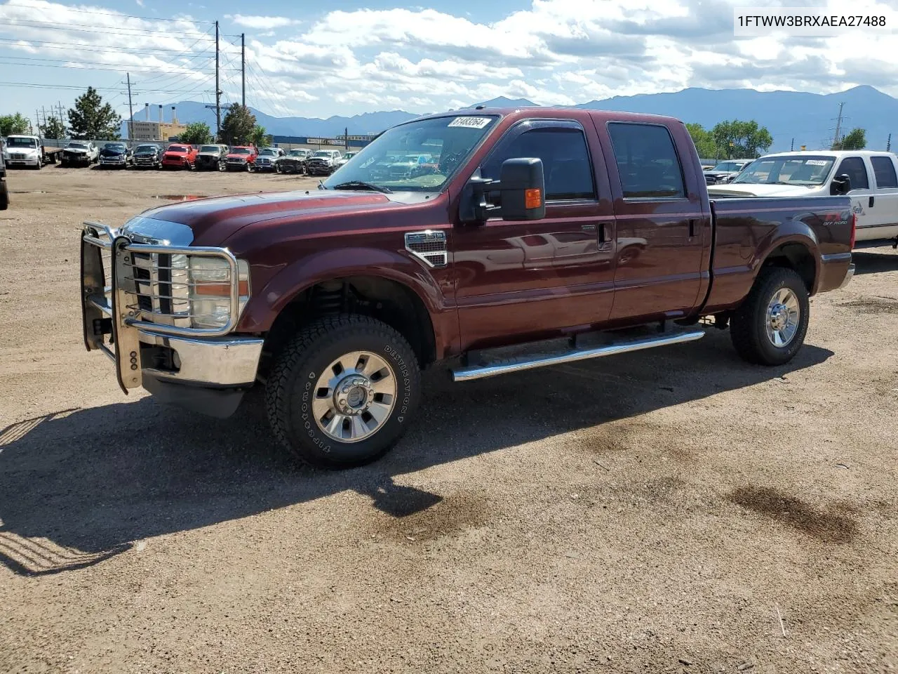 2010 Ford F350 Super Duty VIN: 1FTWW3BRXAEA27488 Lot: 61483264