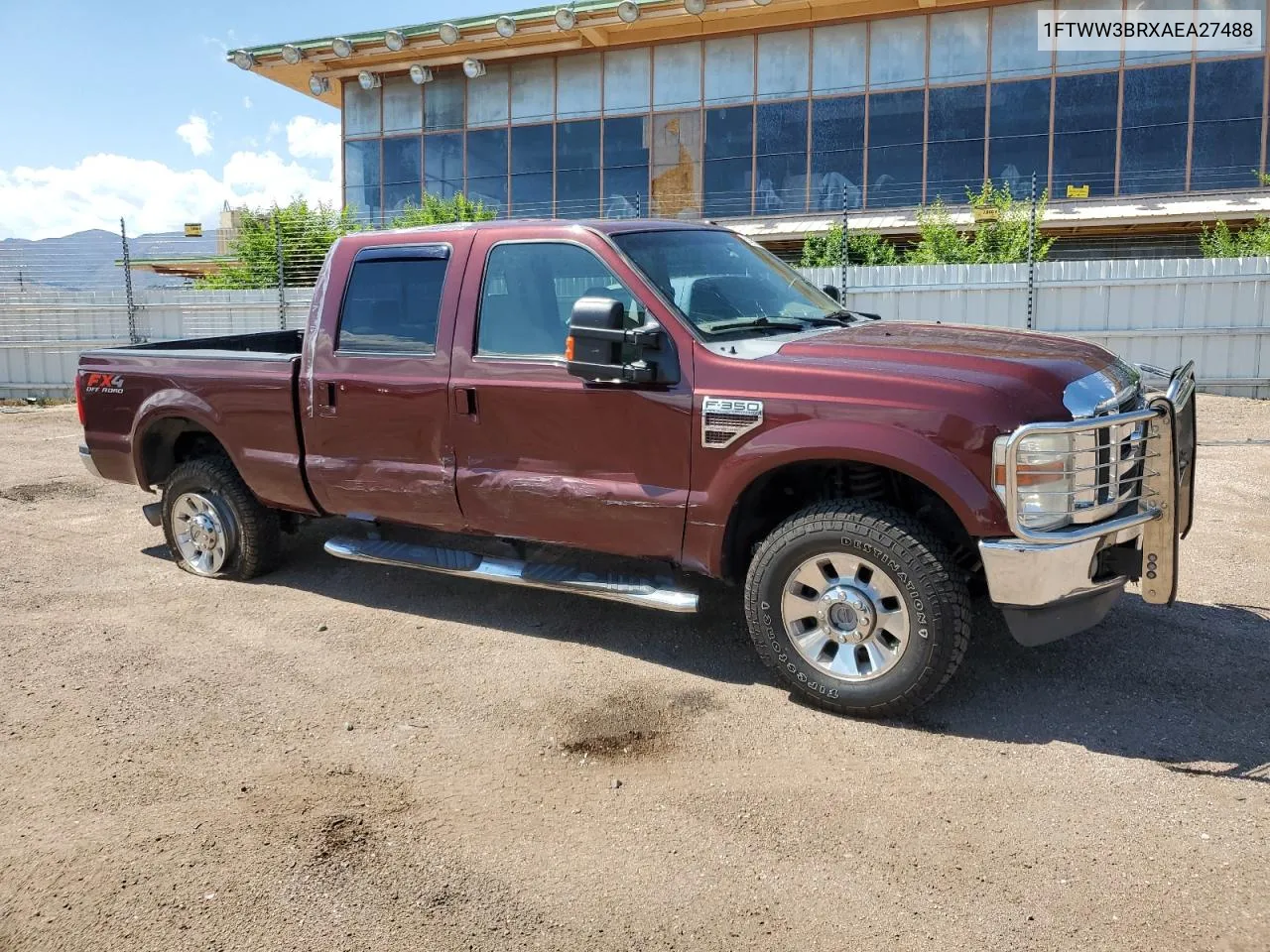 2010 Ford F350 Super Duty VIN: 1FTWW3BRXAEA27488 Lot: 61483264