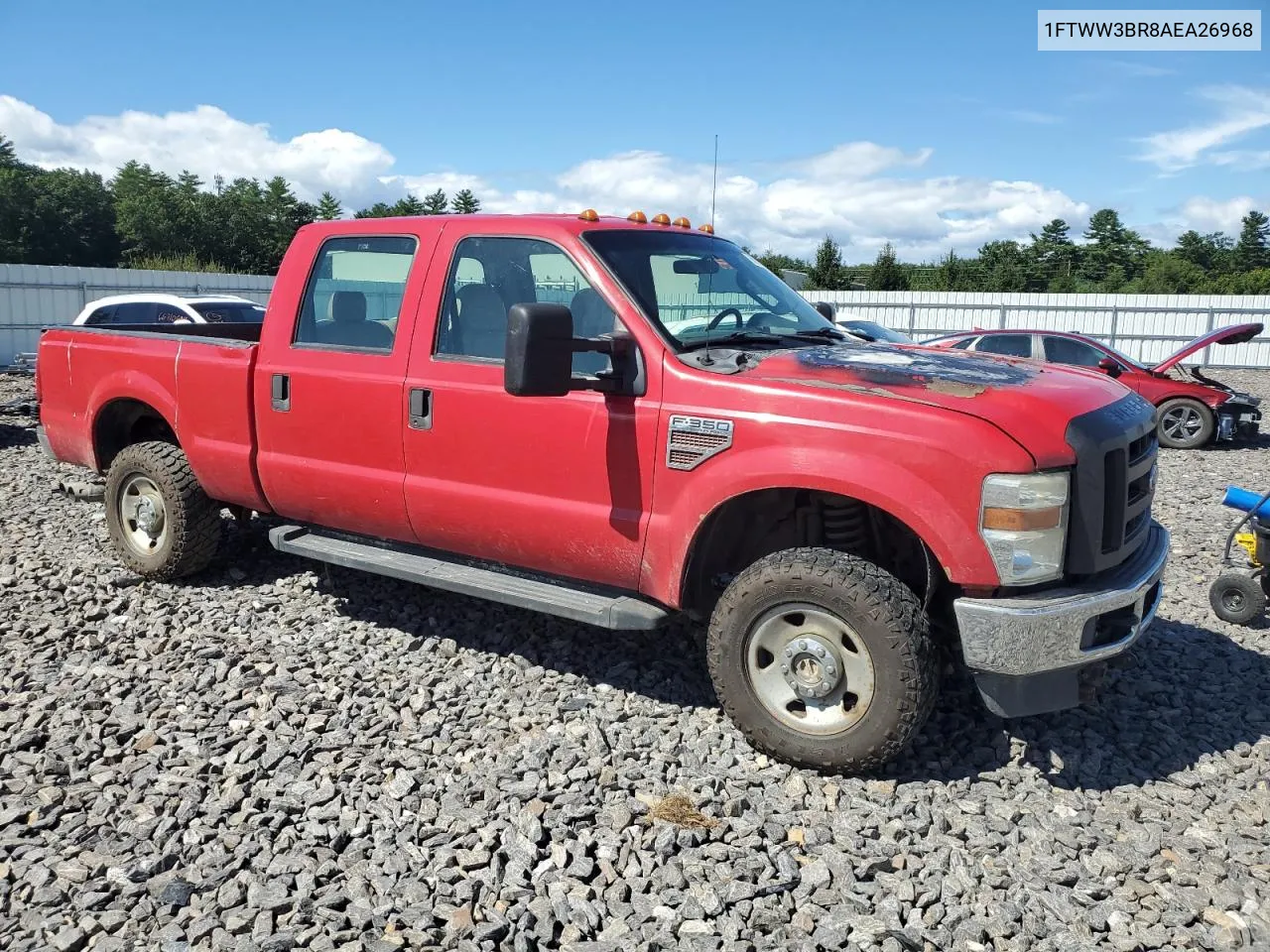 2010 Ford F350 Super Duty VIN: 1FTWW3BR8AEA26968 Lot: 66896454