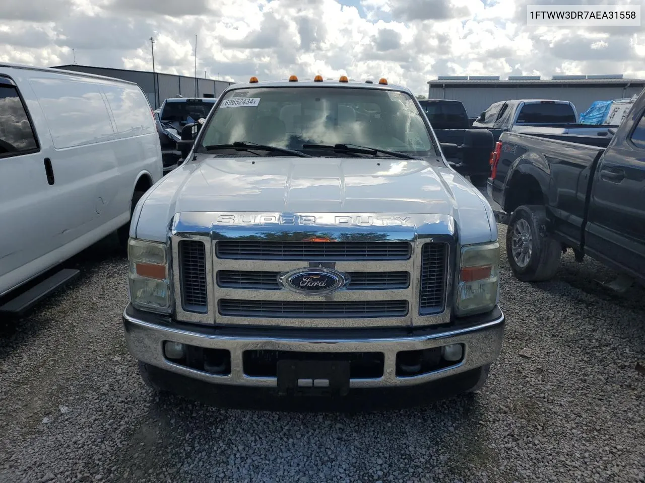 2010 Ford F350 Super Duty VIN: 1FTWW3DR7AEA31558 Lot: 69652434