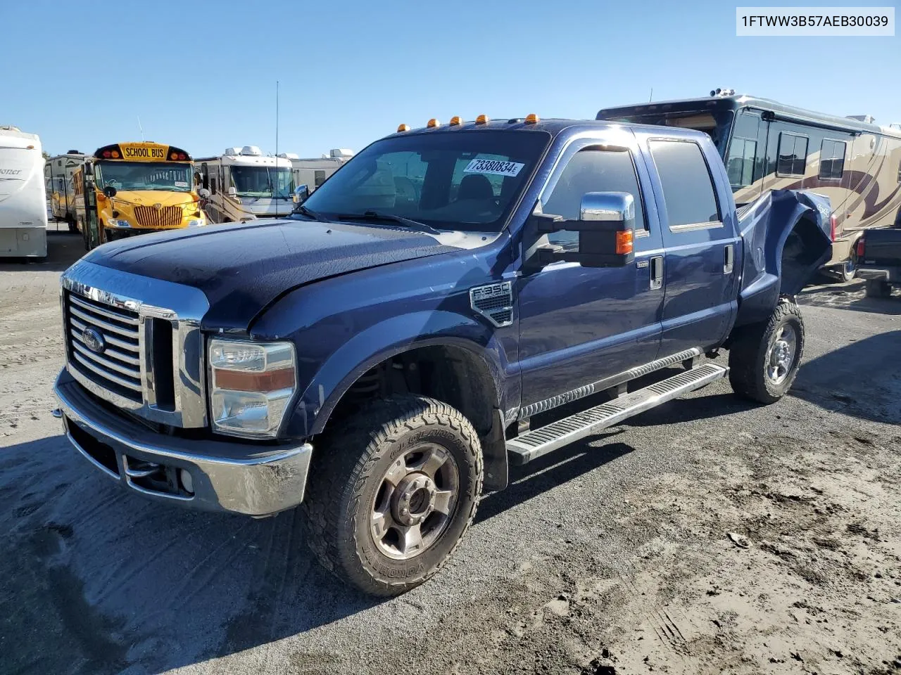 2010 Ford F350 Super Duty VIN: 1FTWW3B57AEB30039 Lot: 73380834