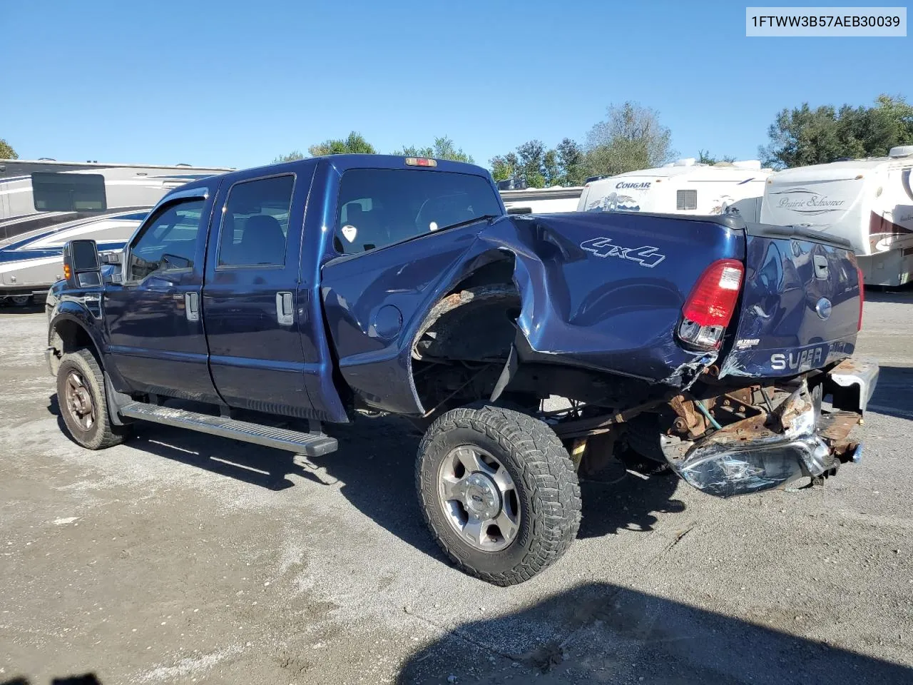 2010 Ford F350 Super Duty VIN: 1FTWW3B57AEB30039 Lot: 73380834