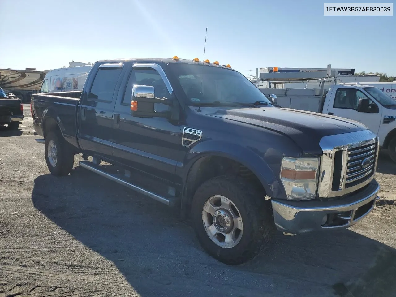 2010 Ford F350 Super Duty VIN: 1FTWW3B57AEB30039 Lot: 73380834