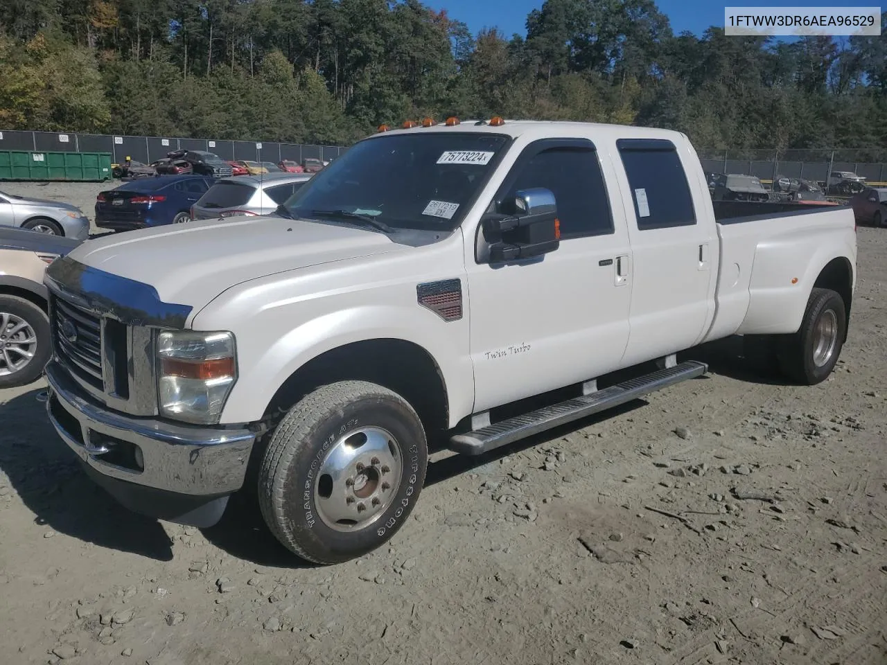 2010 Ford F350 Super Duty VIN: 1FTWW3DR6AEA96529 Lot: 75773224