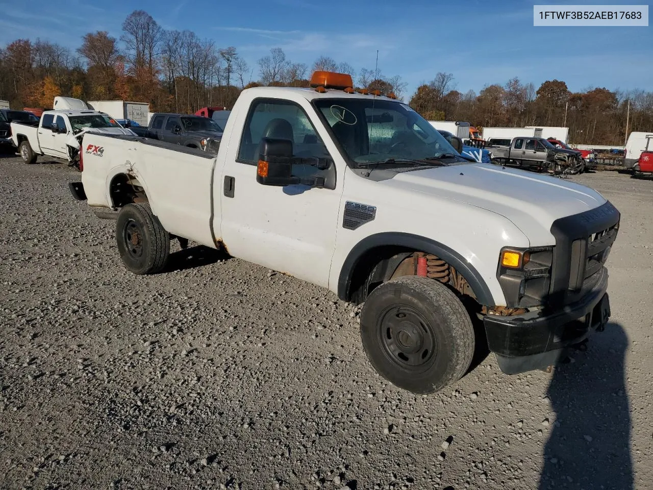 2010 Ford F350 Super Duty VIN: 1FTWF3B52AEB17683 Lot: 76751624