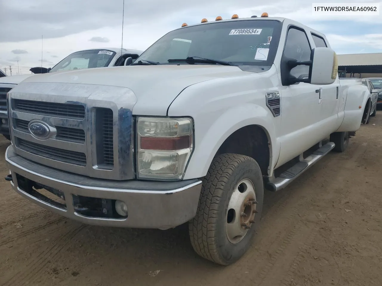 2010 Ford F350 Super Duty VIN: 1FTWW3DR5AEA60962 Lot: 77089534