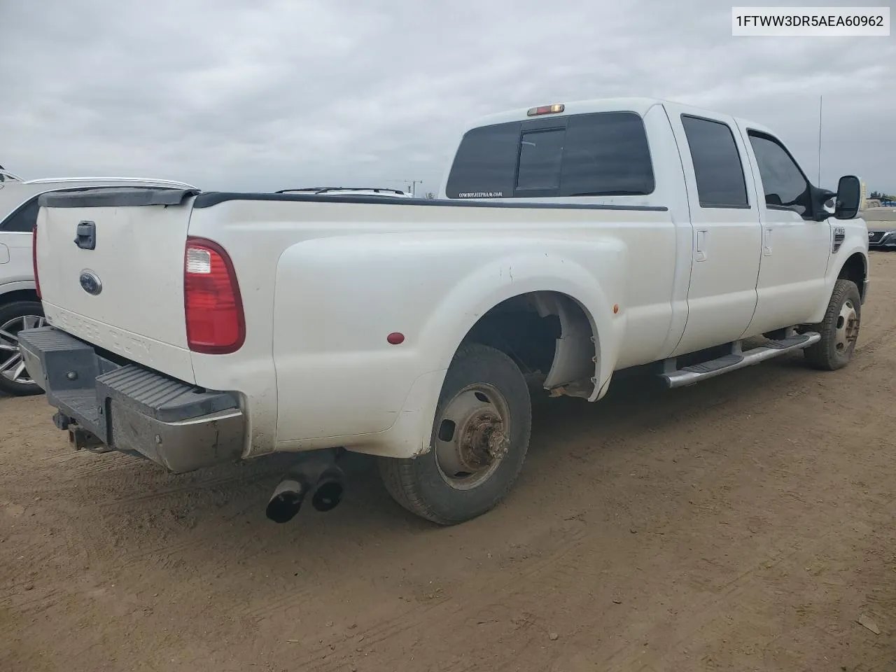 2010 Ford F350 Super Duty VIN: 1FTWW3DR5AEA60962 Lot: 77089534