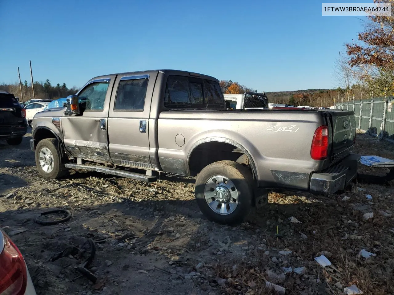 2010 Ford F350 Super Duty VIN: 1FTWW3BR0AEA64744 Lot: 77126624