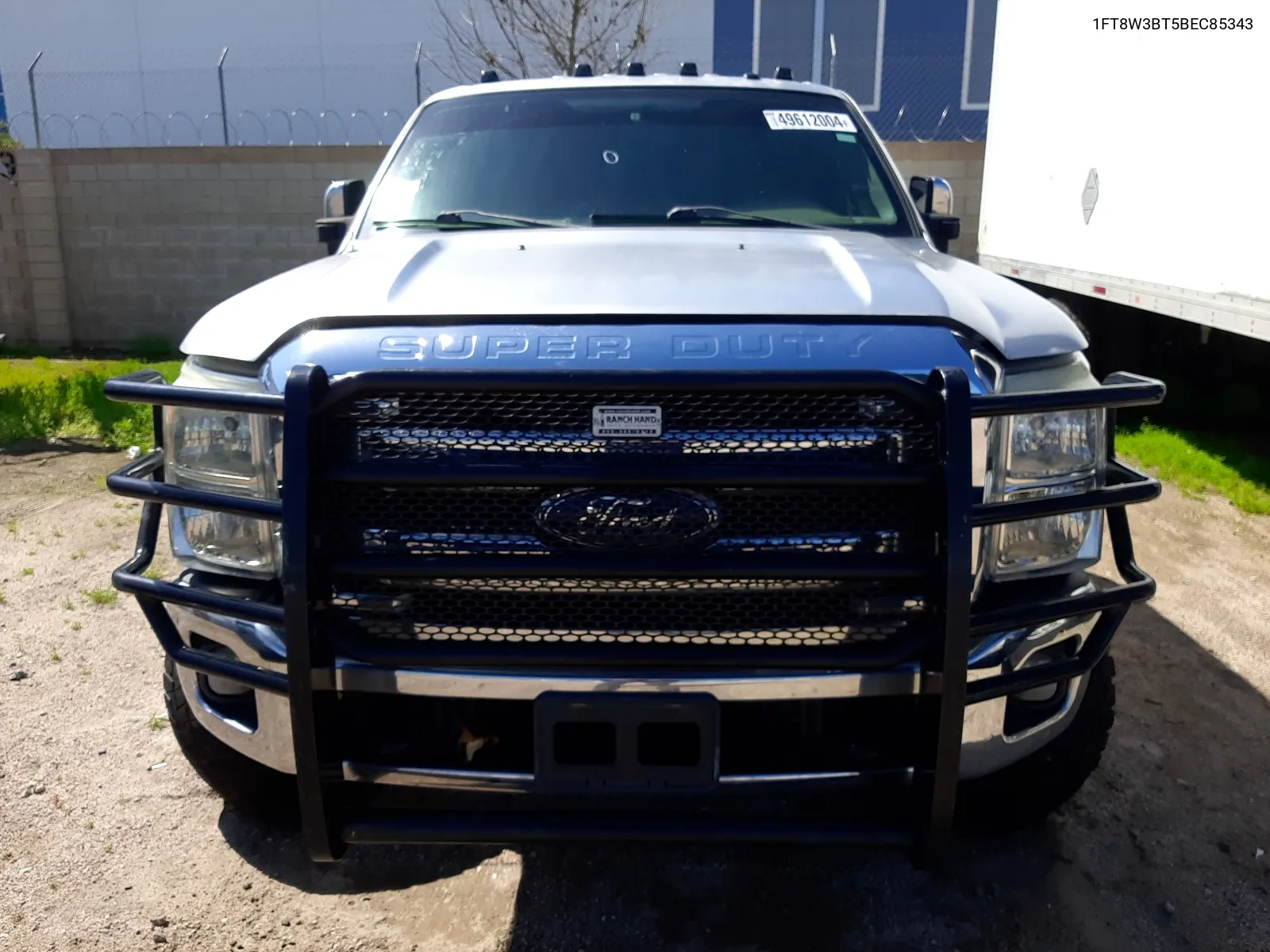 2011 Ford F350 Super Duty VIN: 1FT8W3BT5BEC85343 Lot: 49612004