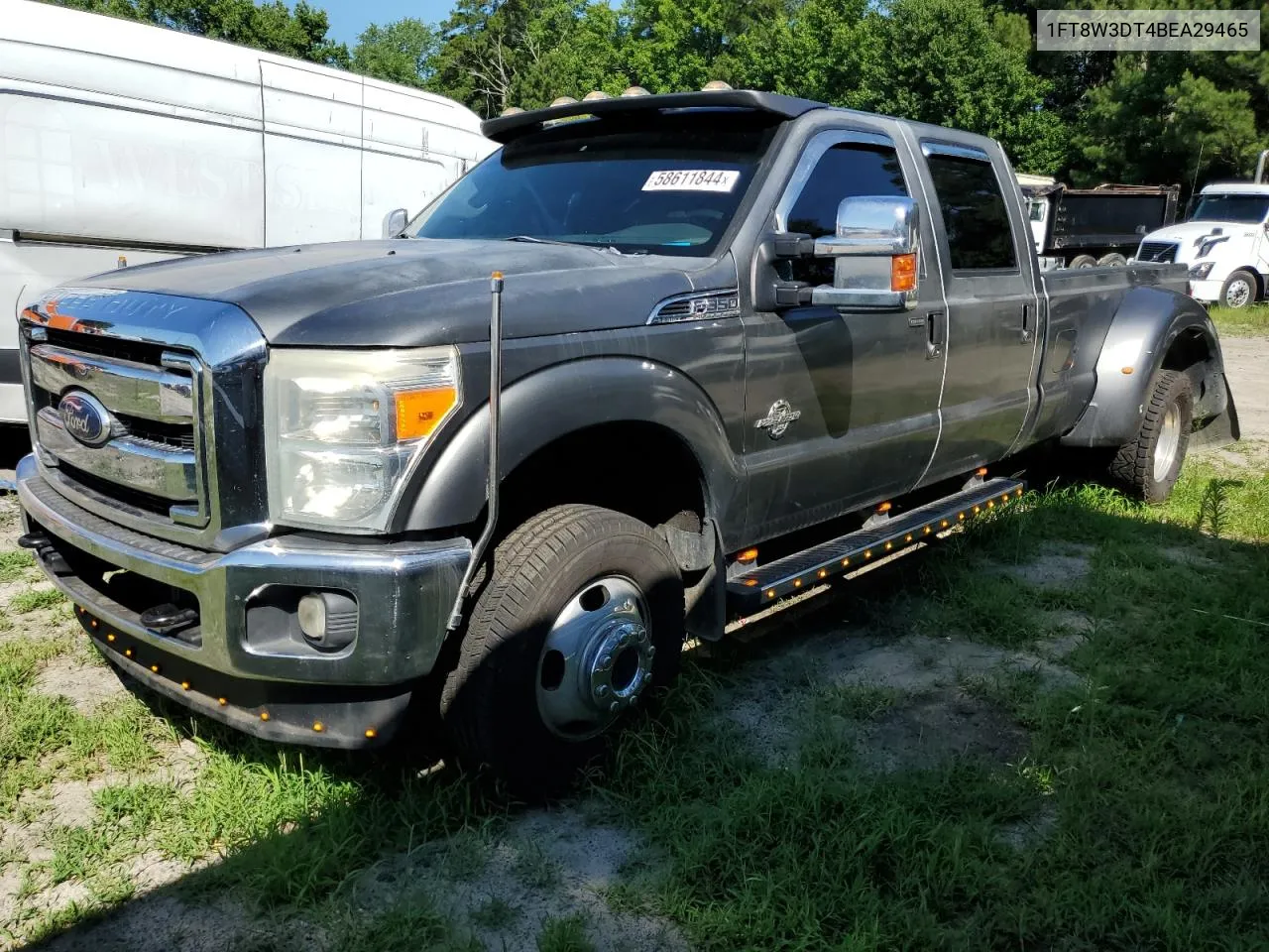 2011 Ford F350 Super Duty VIN: 1FT8W3DT4BEA29465 Lot: 58611844