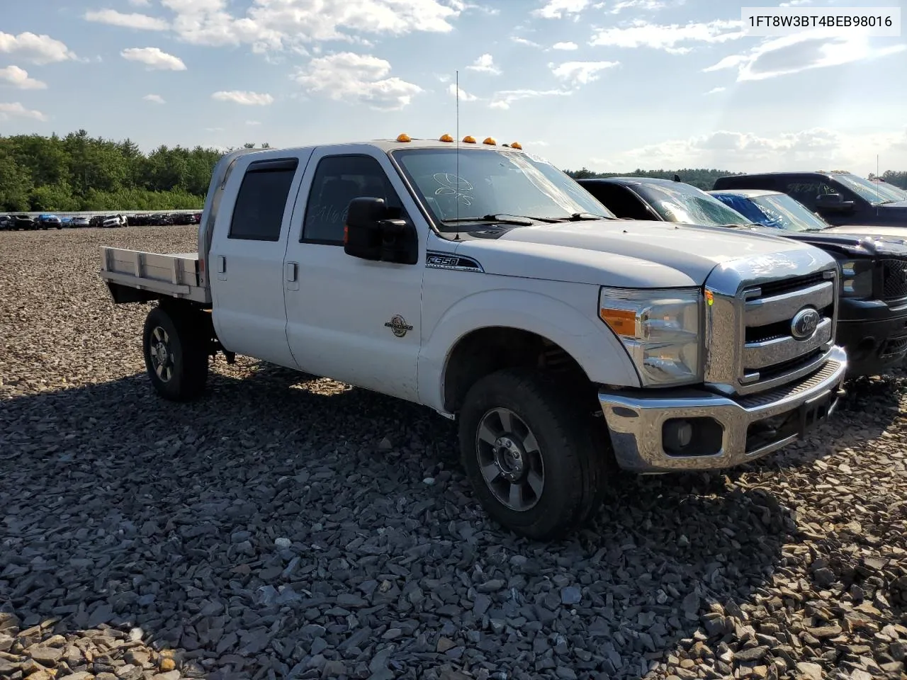 2011 Ford F350 Super Duty VIN: 1FT8W3BT4BEB98016 Lot: 59168284