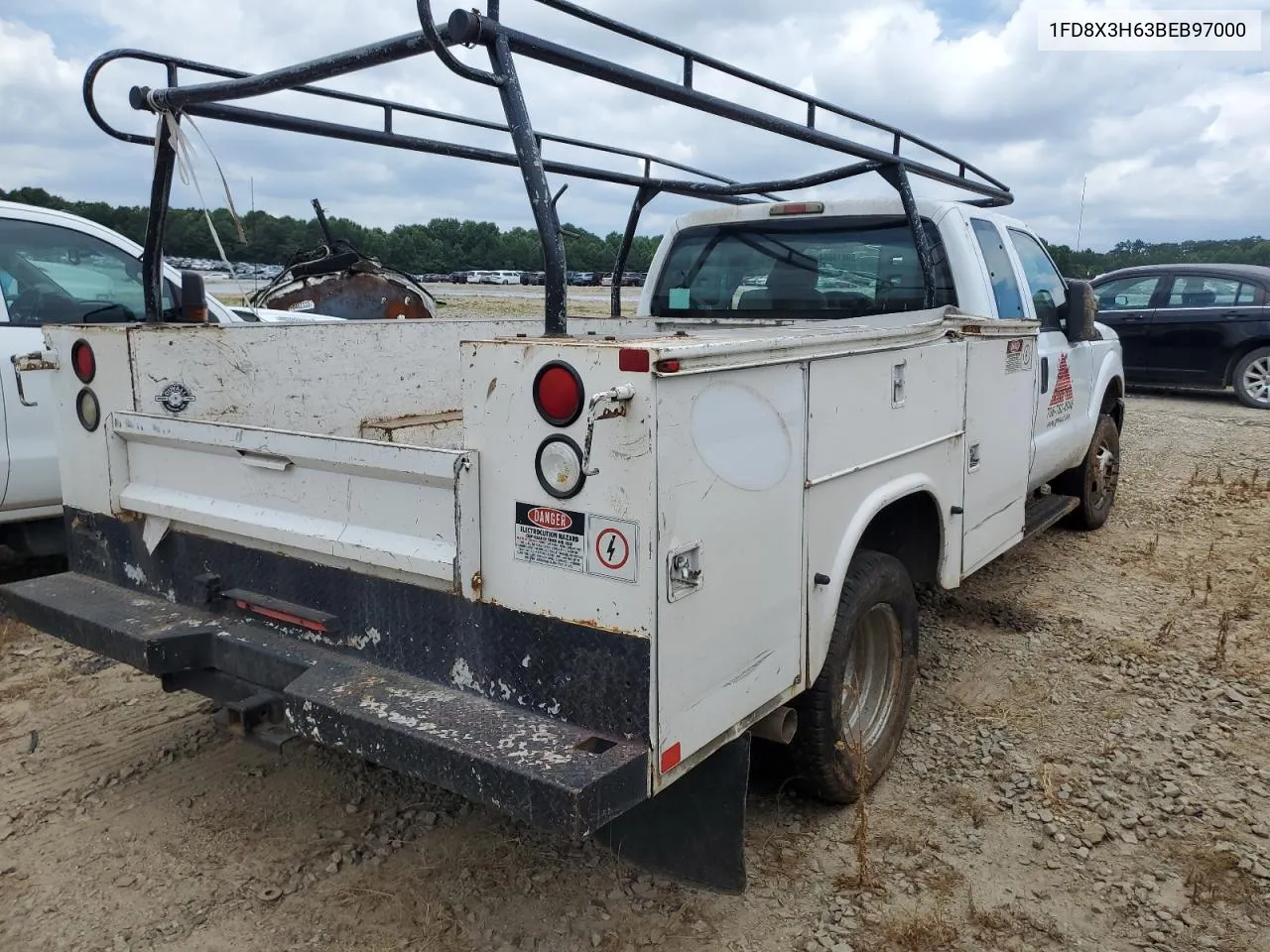 2011 Ford F350 Super Duty VIN: 1FD8X3H63BEB97000 Lot: 59819864