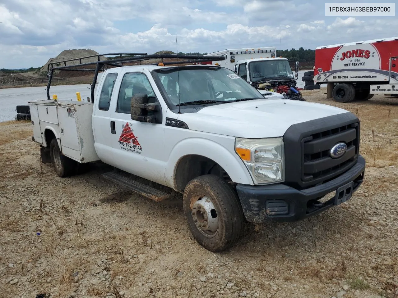 2011 Ford F350 Super Duty VIN: 1FD8X3H63BEB97000 Lot: 59819864