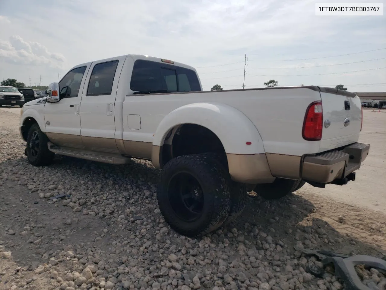 2011 Ford F350 Super Duty VIN: 1FT8W3DT7BEB03767 Lot: 60331314