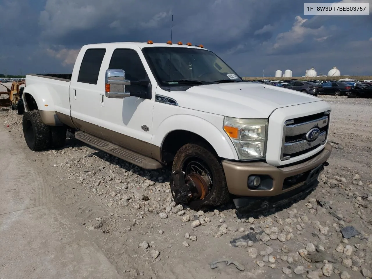 2011 Ford F350 Super Duty VIN: 1FT8W3DT7BEB03767 Lot: 60331314