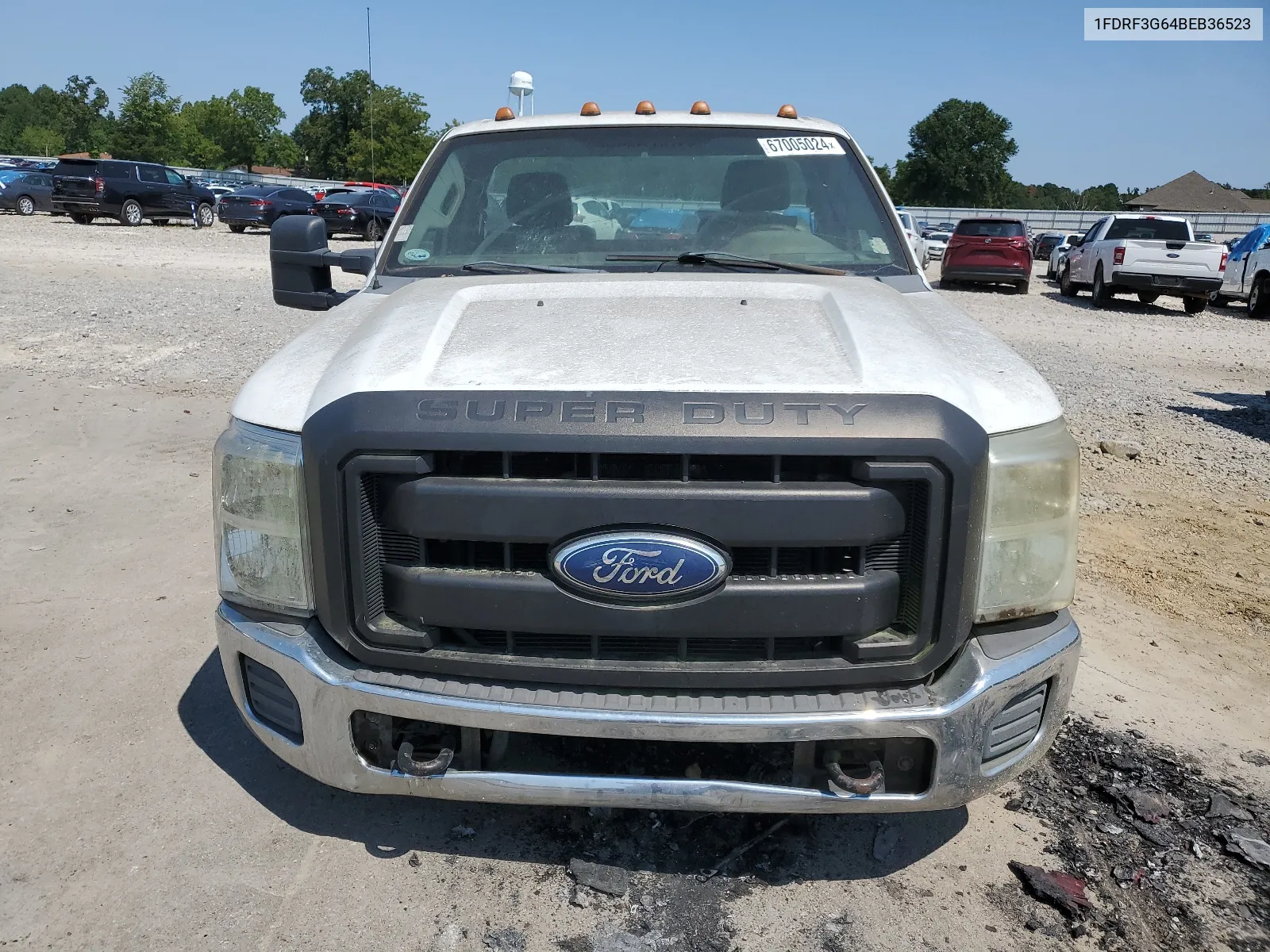 2011 Ford F350 Super Duty VIN: 1FDRF3G64BEB36523 Lot: 67005024