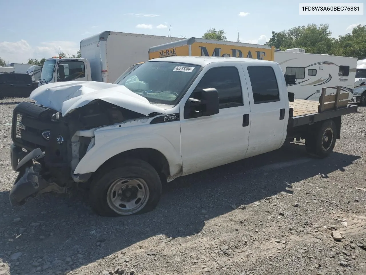 2011 Ford F350 Super Duty VIN: 1FD8W3A60BEC76881 Lot: 68283304