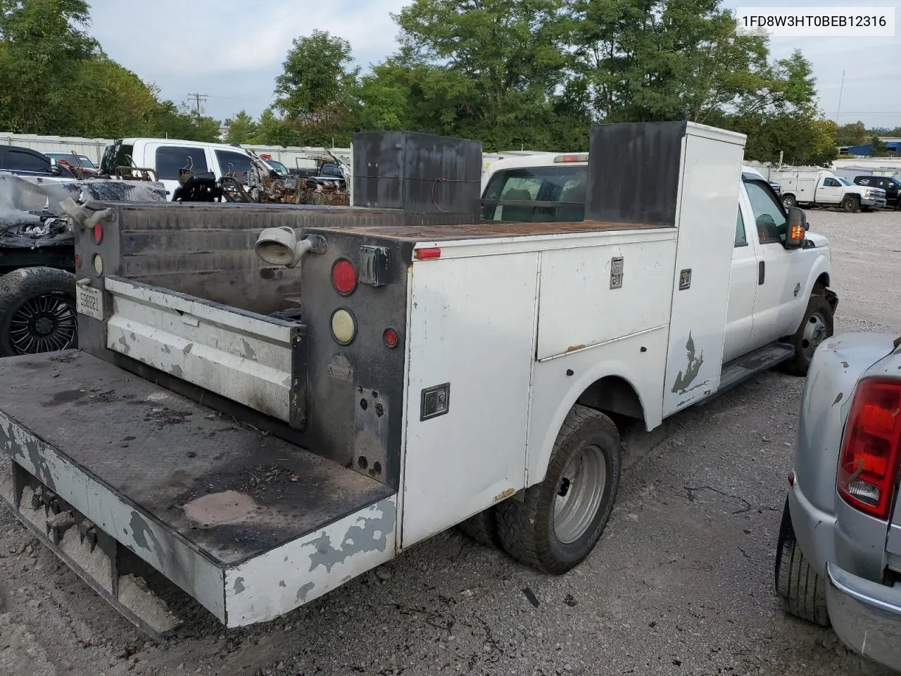 2011 Ford F350 Super Duty VIN: 1FD8W3HT0BEB12316 Lot: 69429694