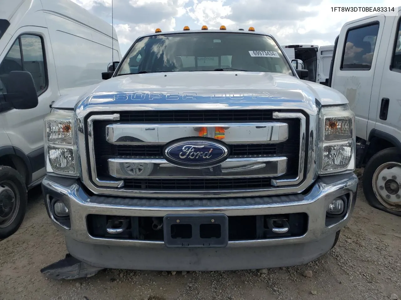 1FT8W3DT0BEA83314 2011 Ford F350 Super Duty