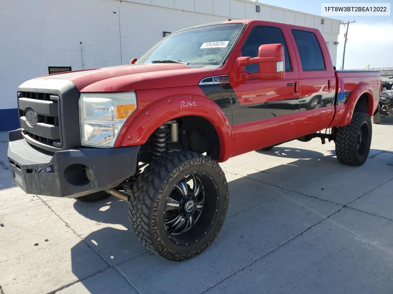 2011 Ford F350 Super Duty VIN: 1FT8W3BT2BEA12022 Lot: 70534634