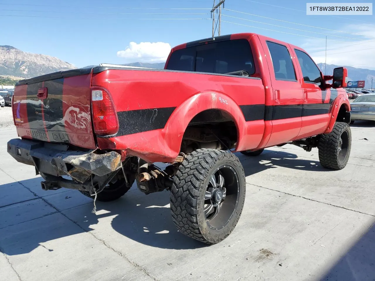 2011 Ford F350 Super Duty VIN: 1FT8W3BT2BEA12022 Lot: 70534634