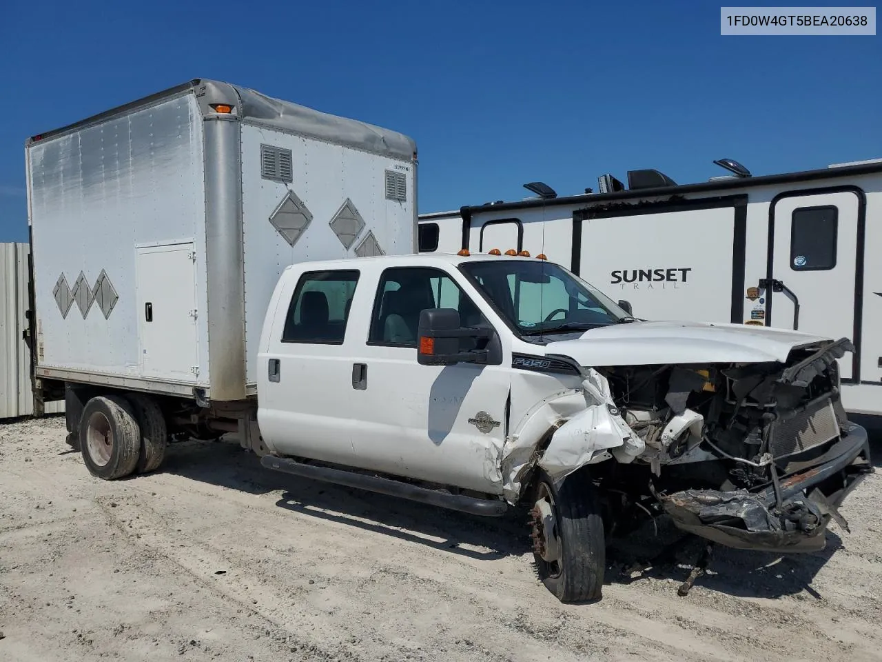 2011 Ford F450 Super Duty VIN: 1FD0W4GT5BEA20638 Lot: 70665464