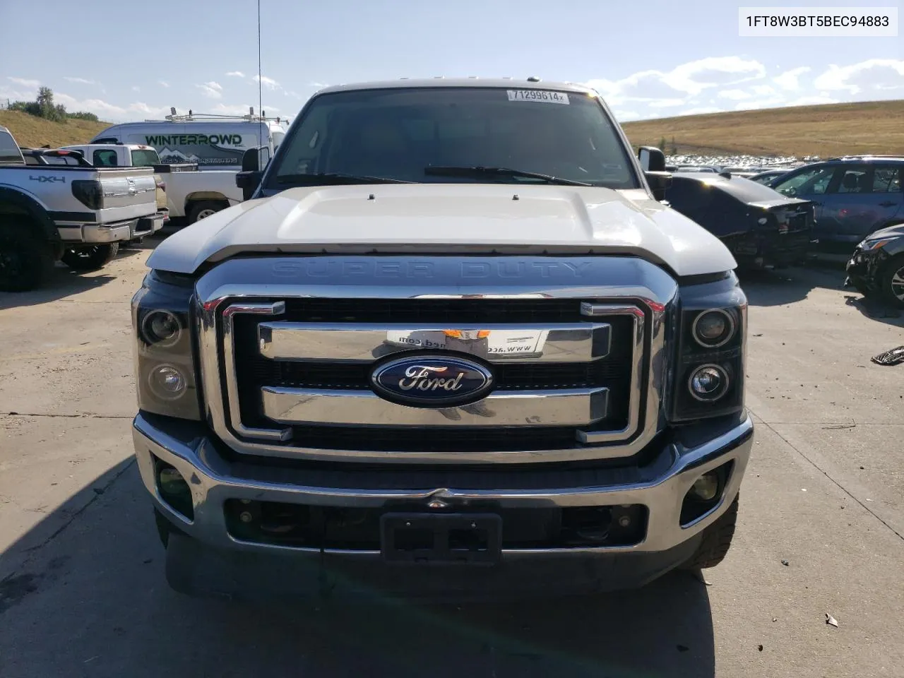 2011 Ford F350 Super Duty VIN: 1FT8W3BT5BEC94883 Lot: 71299614