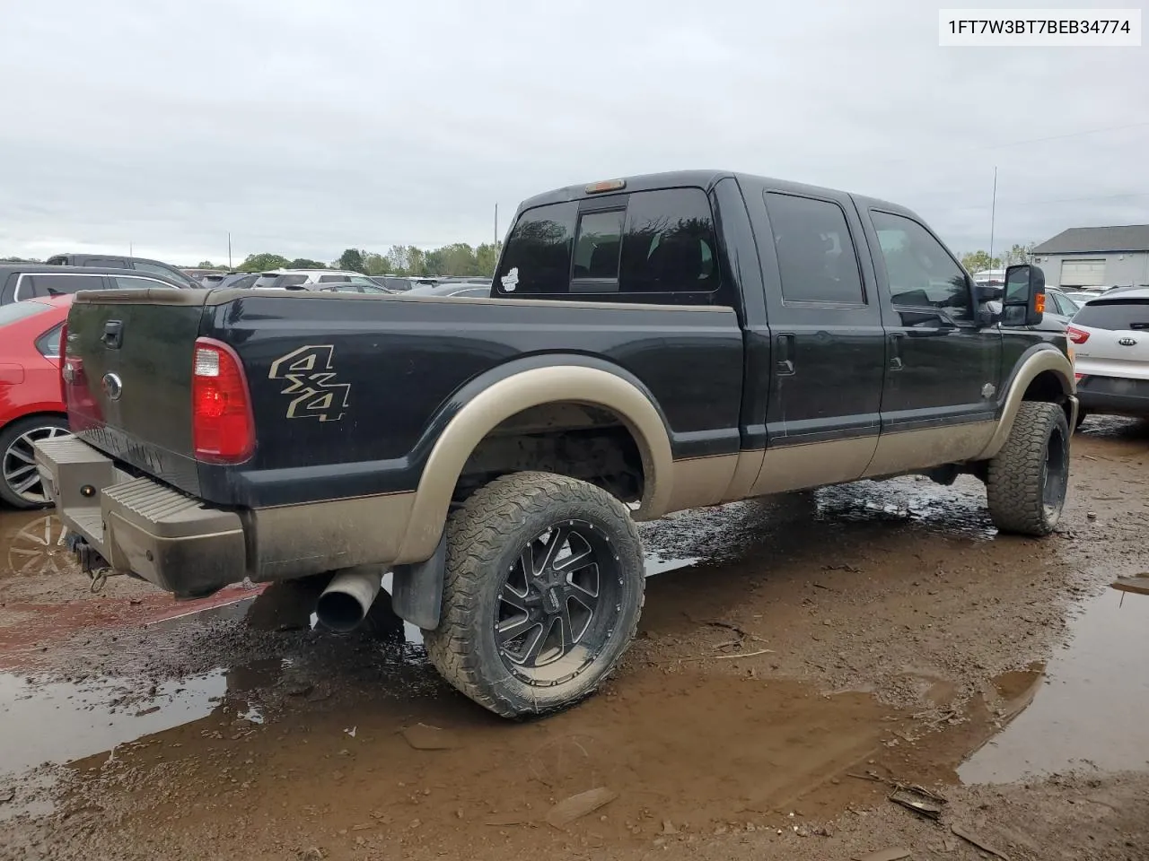 2011 Ford F350 Super Duty VIN: 1FT7W3BT7BEB34774 Lot: 71710604