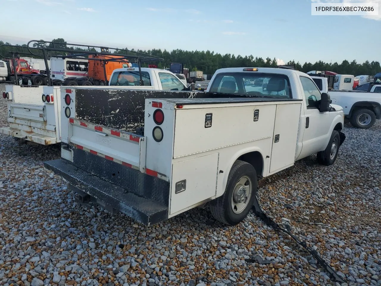 2011 Ford F350 Super Duty VIN: 1FDRF3E6XBEC76286 Lot: 72054914